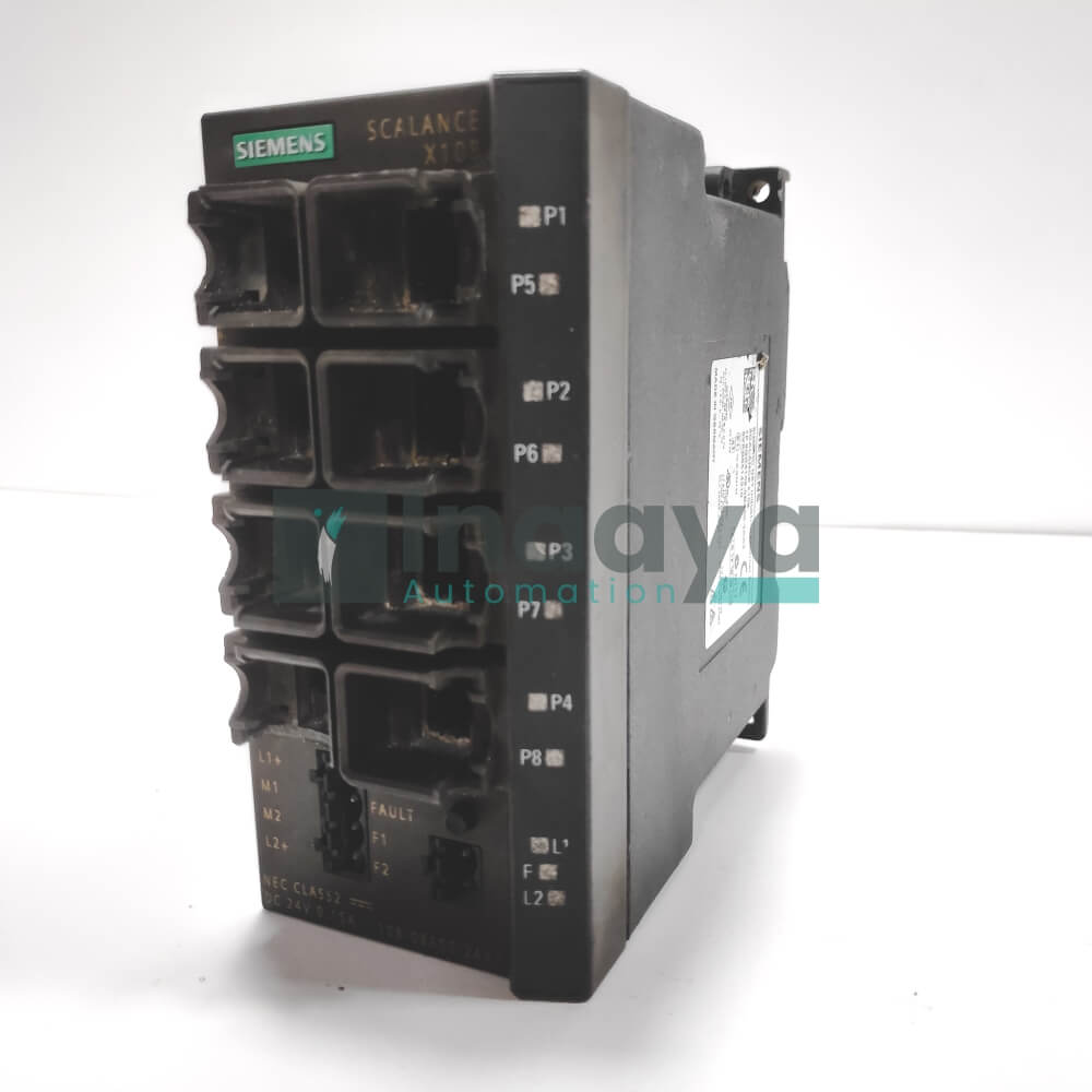 Siemens 6GK5108-0BA00-2AA3 Ethernet Switch