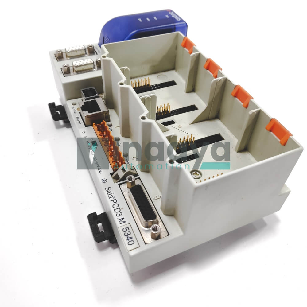Saia Burgess PCD3.M5340Z05 CPU Base Units for 4 Plug-in I/O Modules