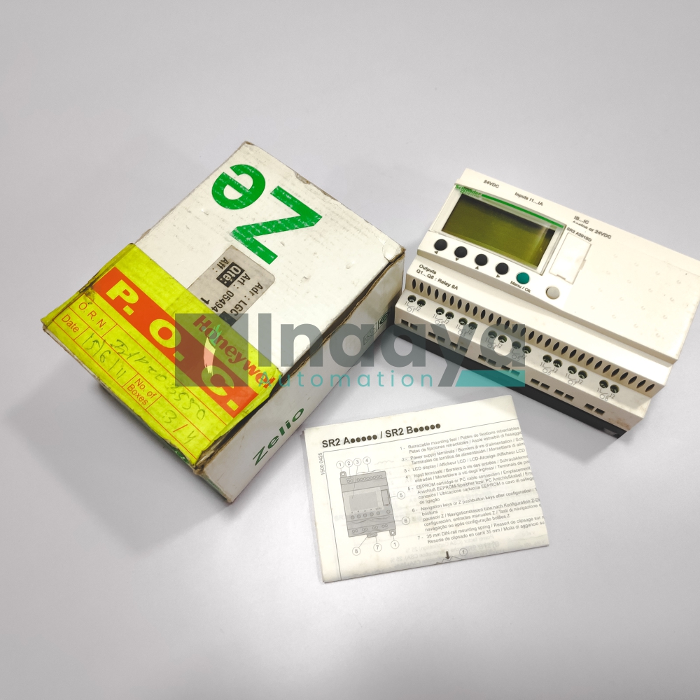 Schneider Electric SR2A201BD - Zelio Logic Compact Smart Relay PLC Module