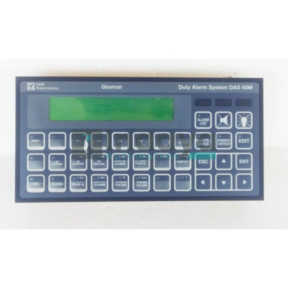 Sam Electronics DAS-40M - Operator Interface Ecr