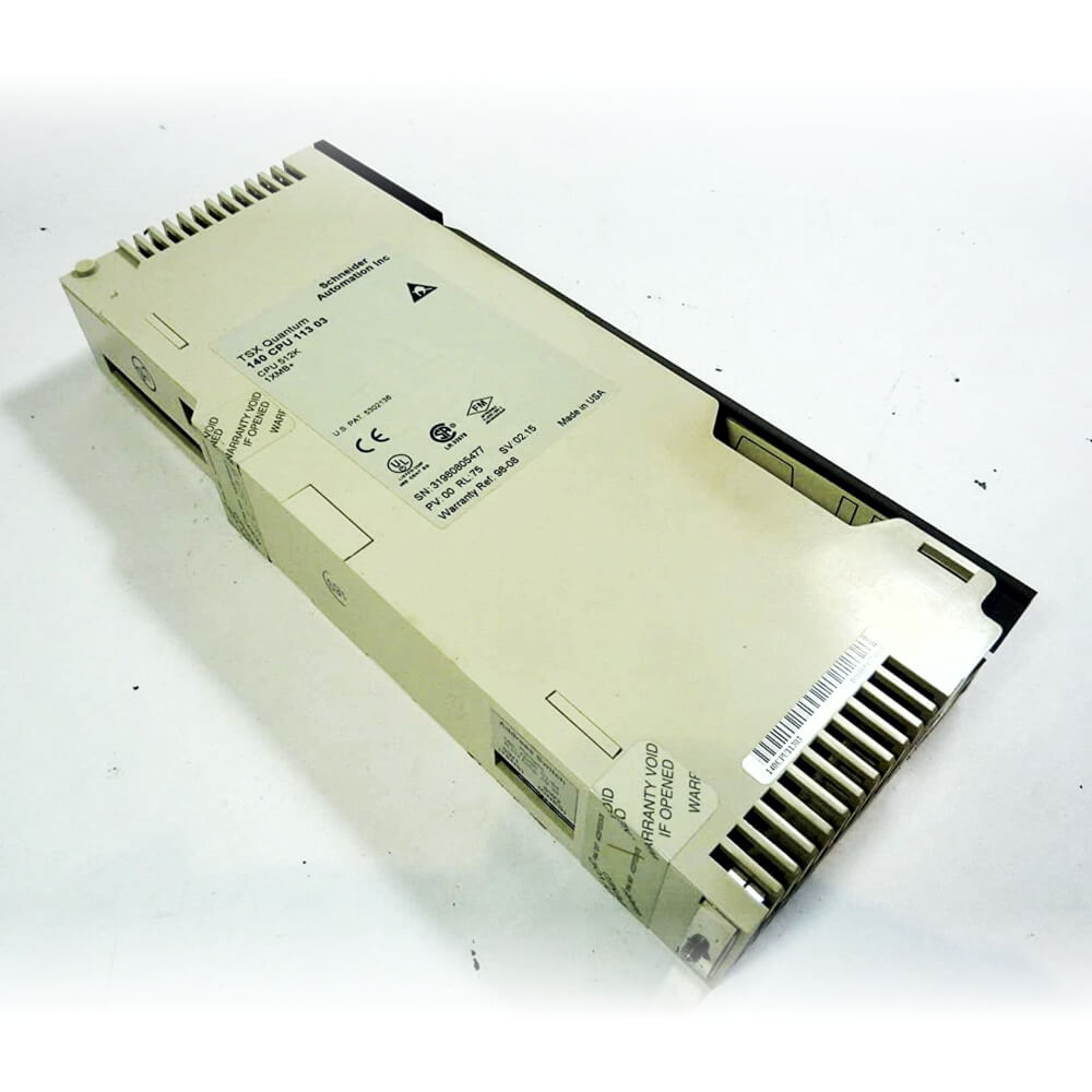 SCHNEIDER 140-CPU-113-02 CONCEPT 80186 QUANTUM PROCESSOR