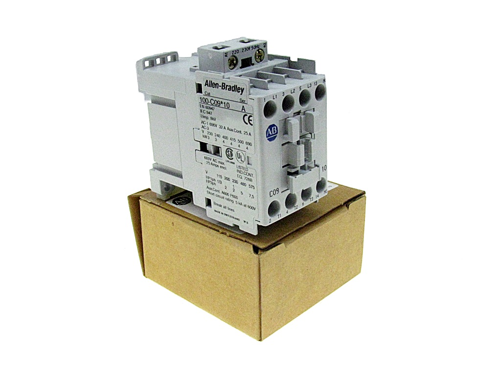 ALLEN BRADLEY 100-C09F10 9 AMP CONTACTOR 