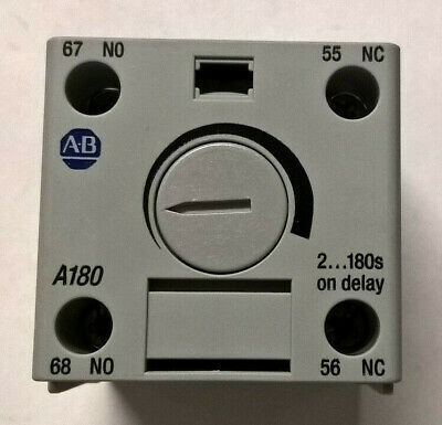  ALLEN BRADLEY 100-FPTA180 10 AMP PNEUMATIC TIMER