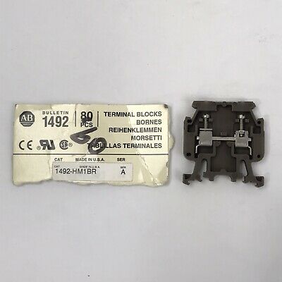 ALLEN BRADLEY 1492-HM1BR 30A TERMINAL BLOCK