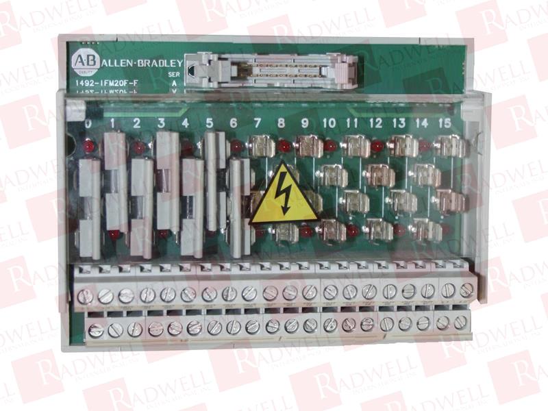 ALLEN BRADLEY 1492-IFM20F-F24A-2 20 POINT INTERFACE MODULE