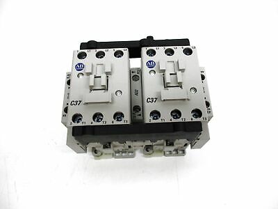  ALLEN BRADLEY 104-C37D22 37 AMP REVERSING CONTACTOR 