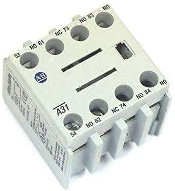  ALLEN BRADLEY 100-FA31 10AMP AUXILIARY CONTACT BLOCK 