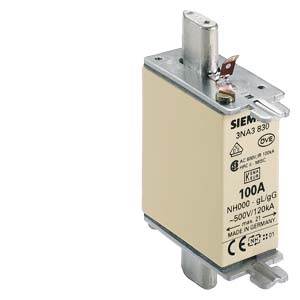 SIEMENS 3NA3830 100 AMP FUSE LINK