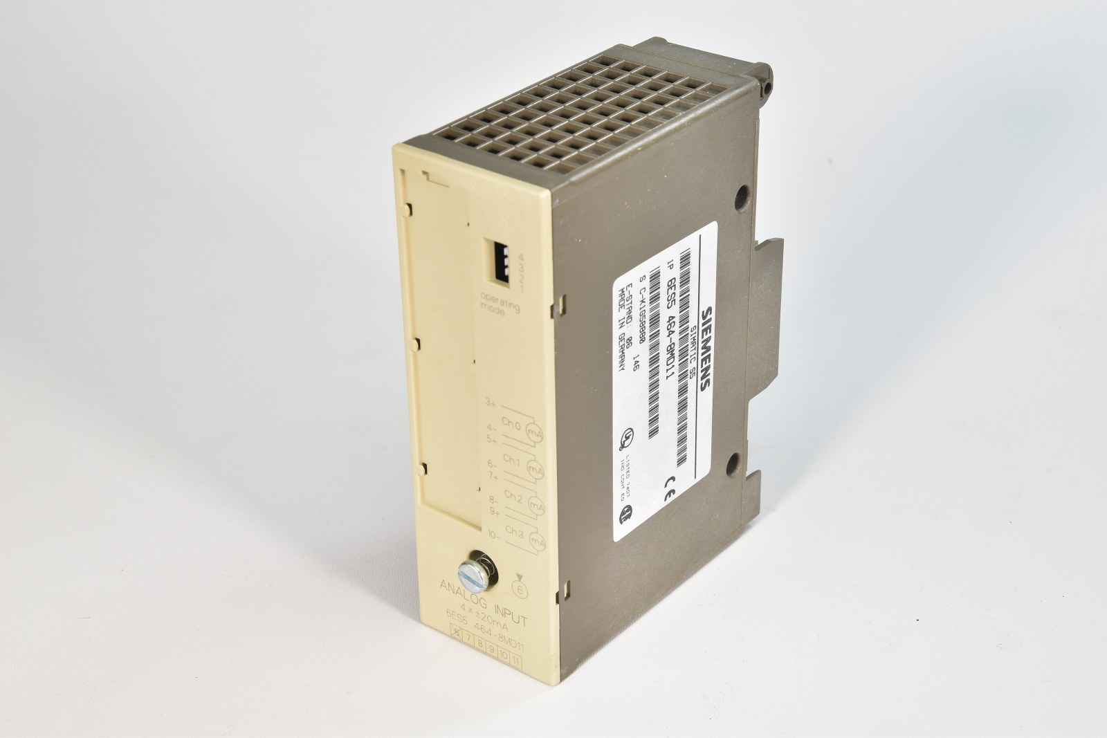 SIEMENS 6ES5464-8MD11 SIMATIC S5 ANALOG INPUT MODULE