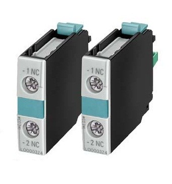  SIEMENS 3RH1921-1CA10 10 AMP AUXILIARY CONTACT BLOCK