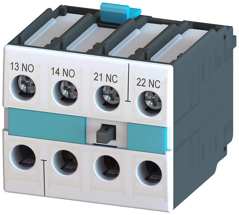 SIEMENS 3RH1921-1LA11 10 AMP AUXILIARY SWITCH BLOCK