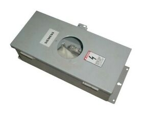 SIEMENS E2N12 100 AMPS I-T-E MOLDED CASE CIRCUIT BREAKER ENCLOSED 