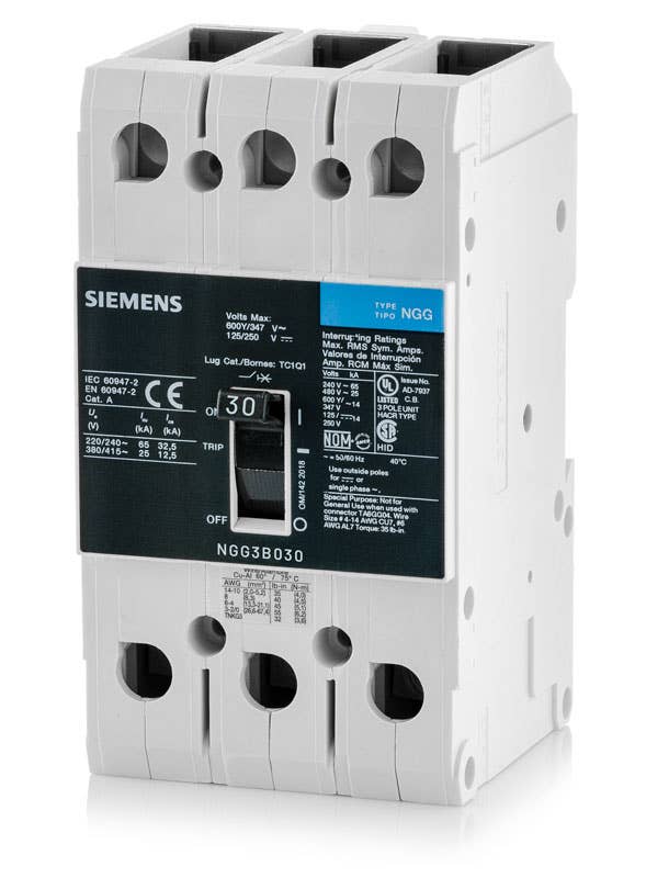 SIEMENS NGG3B030L 30A CIRCUIT BREAKER 