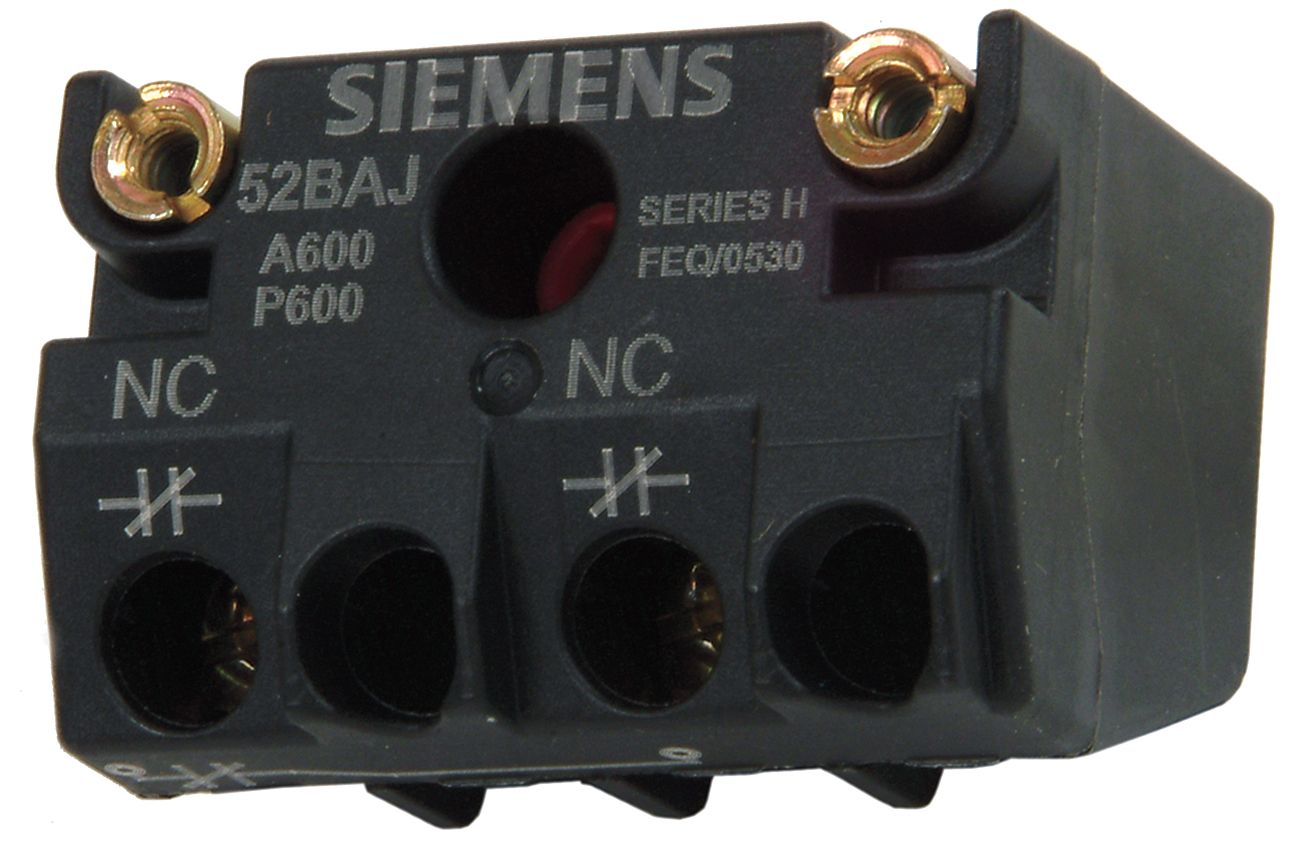 SIEMENS 52BAJ CONTACT BLOCK 