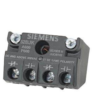 SIEMENS 52BJK 8 AMP CONTACT BLOCK