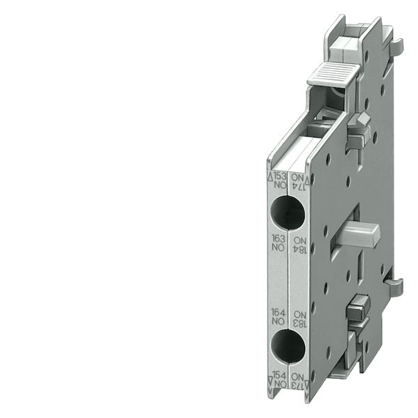  SIEMENS 3RH1921-1DA11 10AMP AUXILIARY CONTACT BLOCK