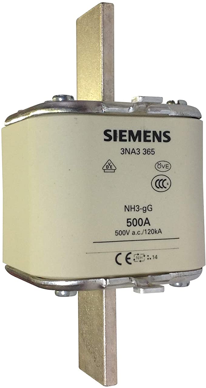 SIEMENS 3NA3365 500AMP FUSE LINK  