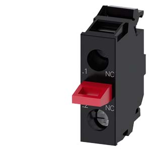 SIEMENS 3SU1400-2AA10-1CA0 6 AMP CONTACT BLOCK
