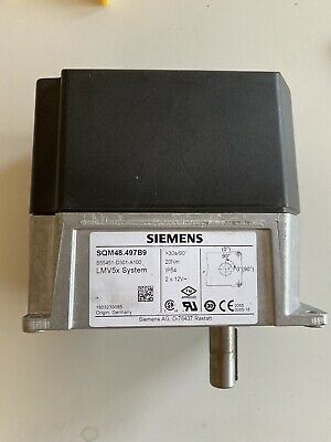 SIEMENS SQM48.497B9 COMBUSTION ACTUATOR 