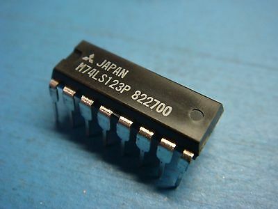 MITSUBISHI M74LS123P IC CHIP 16PIN