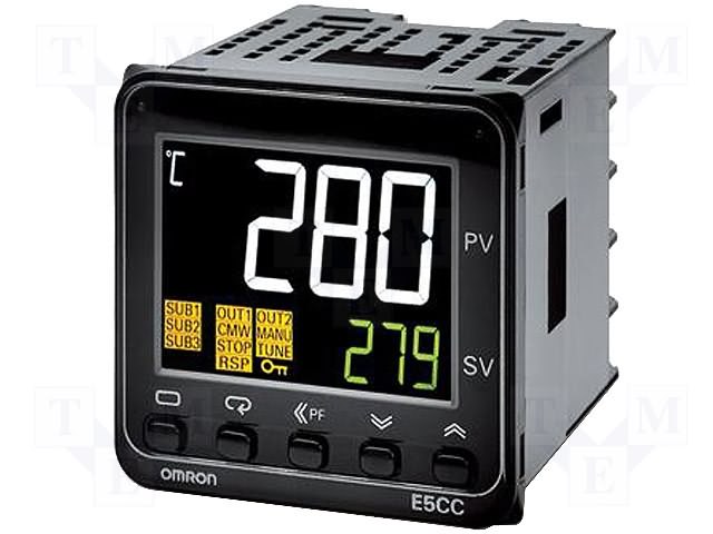 OMRON E5CC-QX3A5M-000 DIGITAL TEMPERATURE CONTROLLER