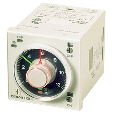 OMRON H3CR-F8 24AC/DC TWIN TIMER