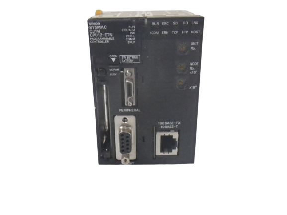 OMRON CJ1M-CPU12-ETN CPU UNIT