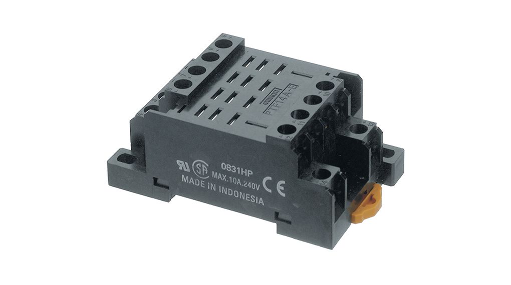 OMRON PTF14A-E 10 AMP RELAY SOCKET