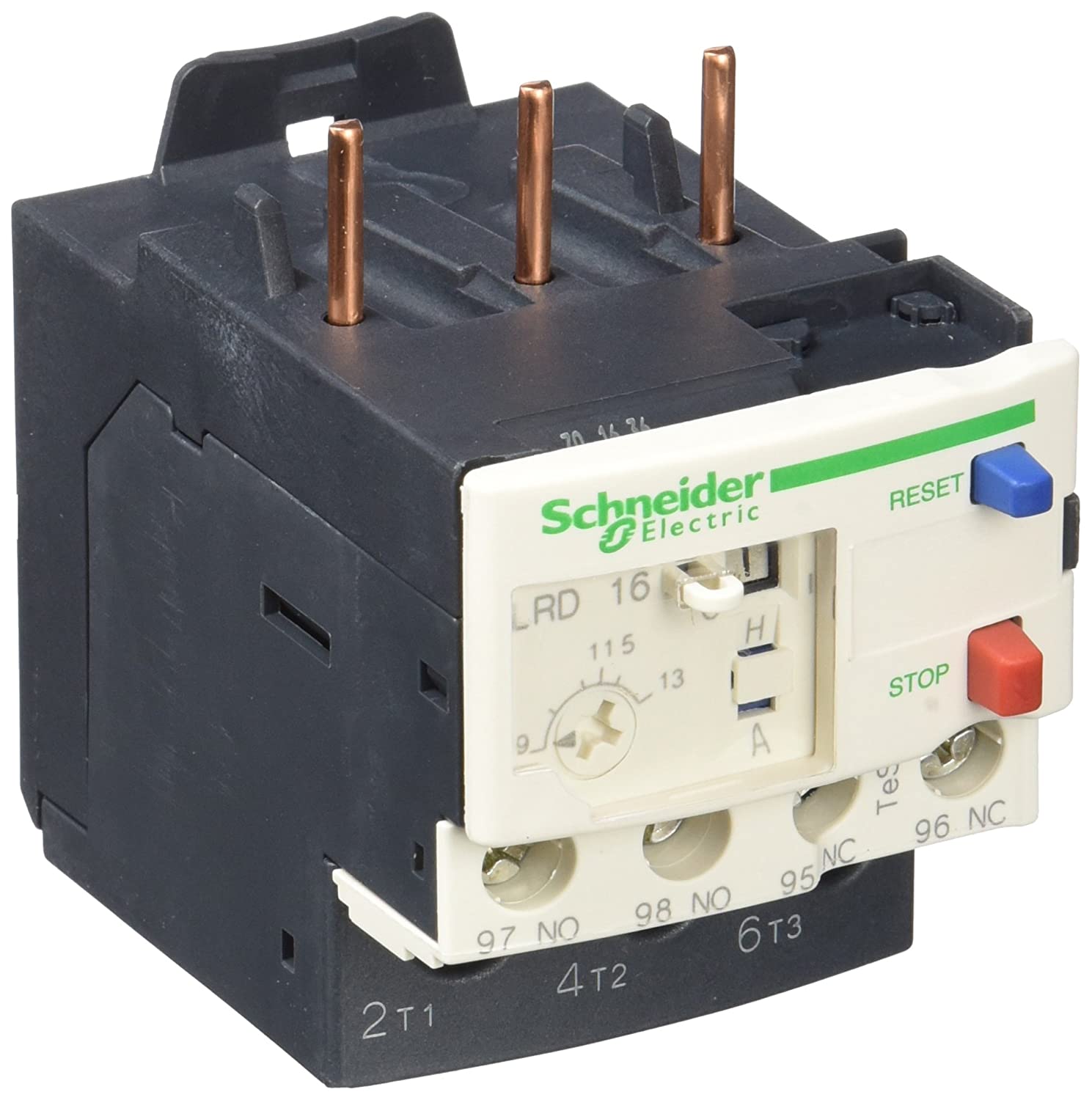 SCHNEIDER ELECTRIC TELEMECANIQUE LRD16 9/13AMP BIMETALLIC