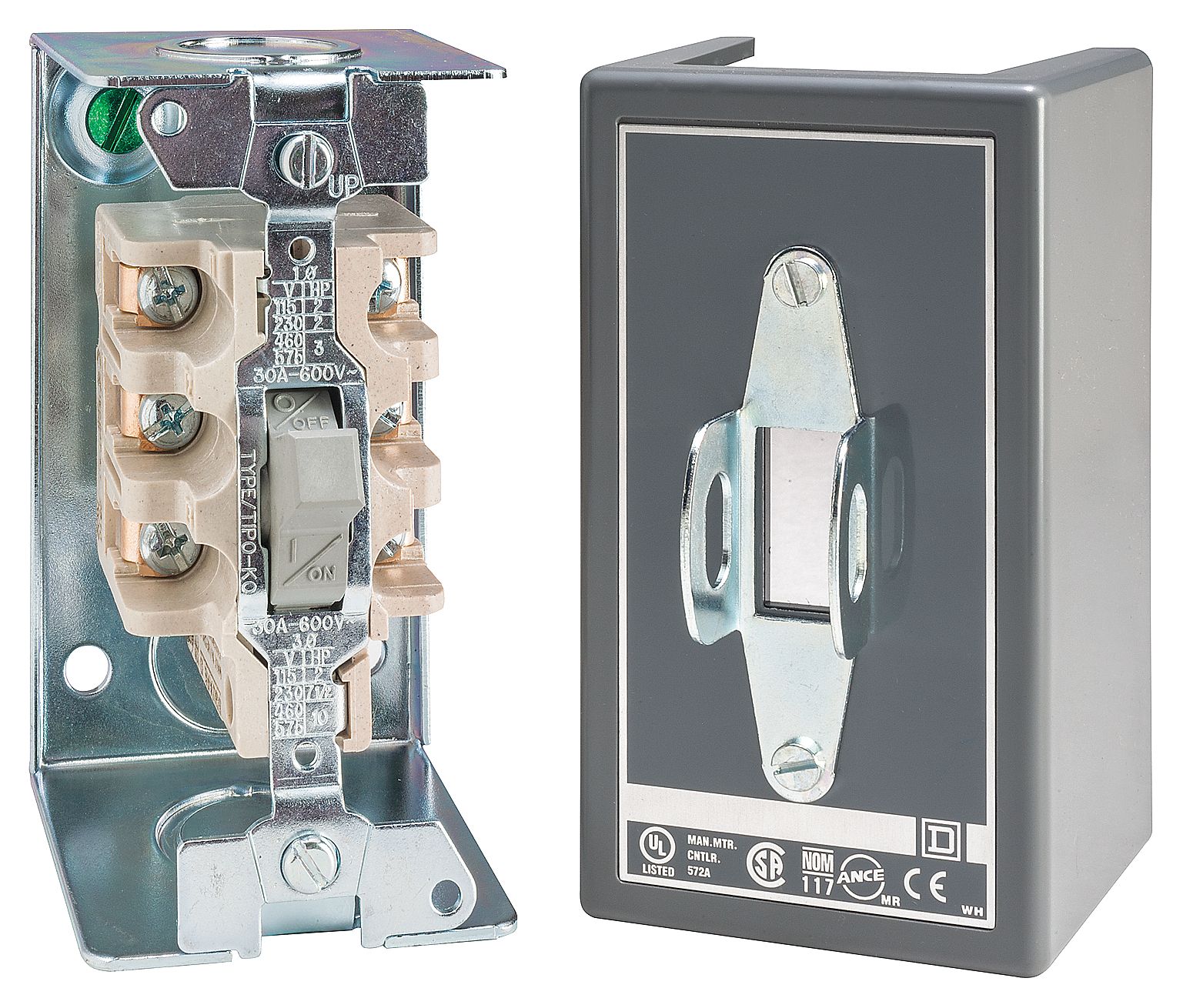 SCHNEIDER ELECTRIC SQUARE D 2510KG2 MANUAL SWITCH 