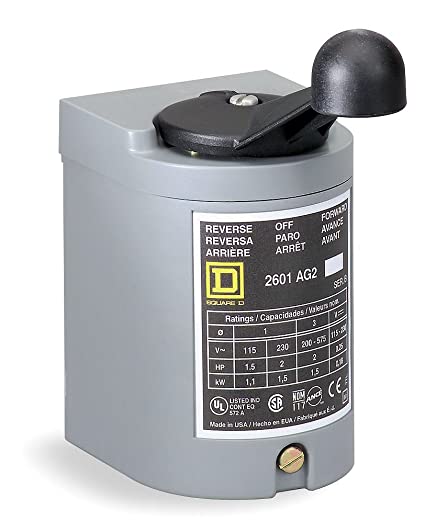 SCHNEIDER ELECTRIC SQUARE D 2601AG2 DRUM SWITCH