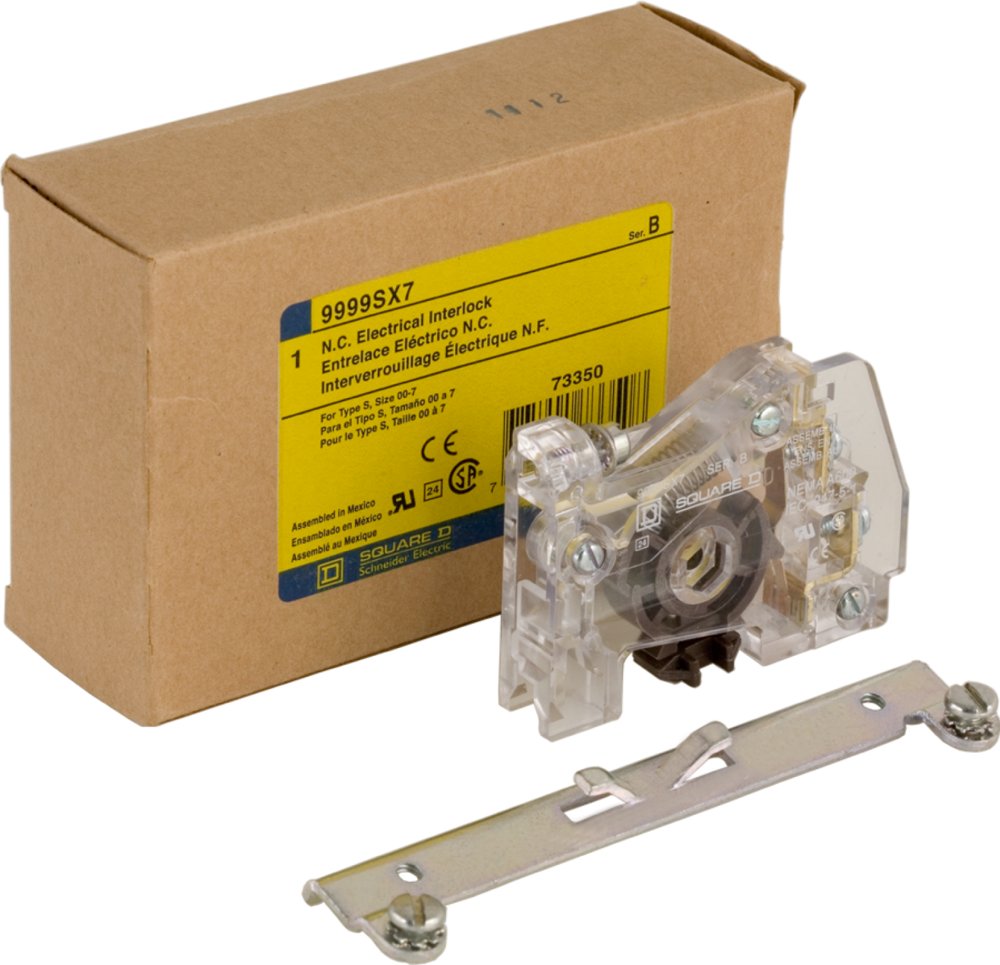 SCHNEIDER ELECTRIC SQUARE D 9999-SX-7 AUXILIARY CONTACT KIT