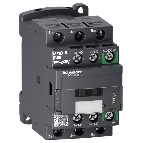SCHNEIDER ELECTRIC SQUARE D LC1D18KUE TESYS D CONTACTOR