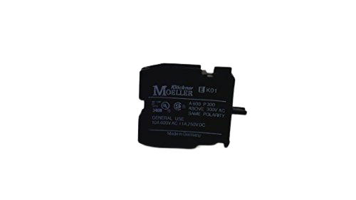 EATON CORPORATION KLOCKNER MOELLER EK-01 10AMP CONTACT BLOCK