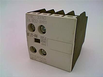 EATON CORPORATION CUTLER HAMMER XTCEXFDC11 AUXILLIARY CONTACT