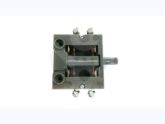 EATON CORPORATION CUTLER HAMMER 843D943G04 AUXILIARY CONTACT