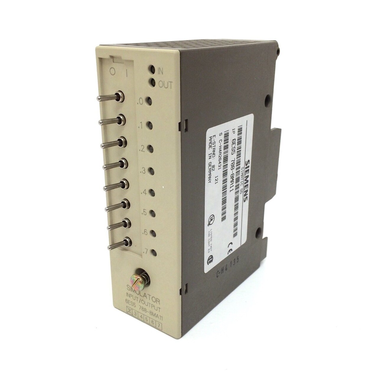 SIEMENS 6ES5788-8MA11 MODULE SIMULATOR