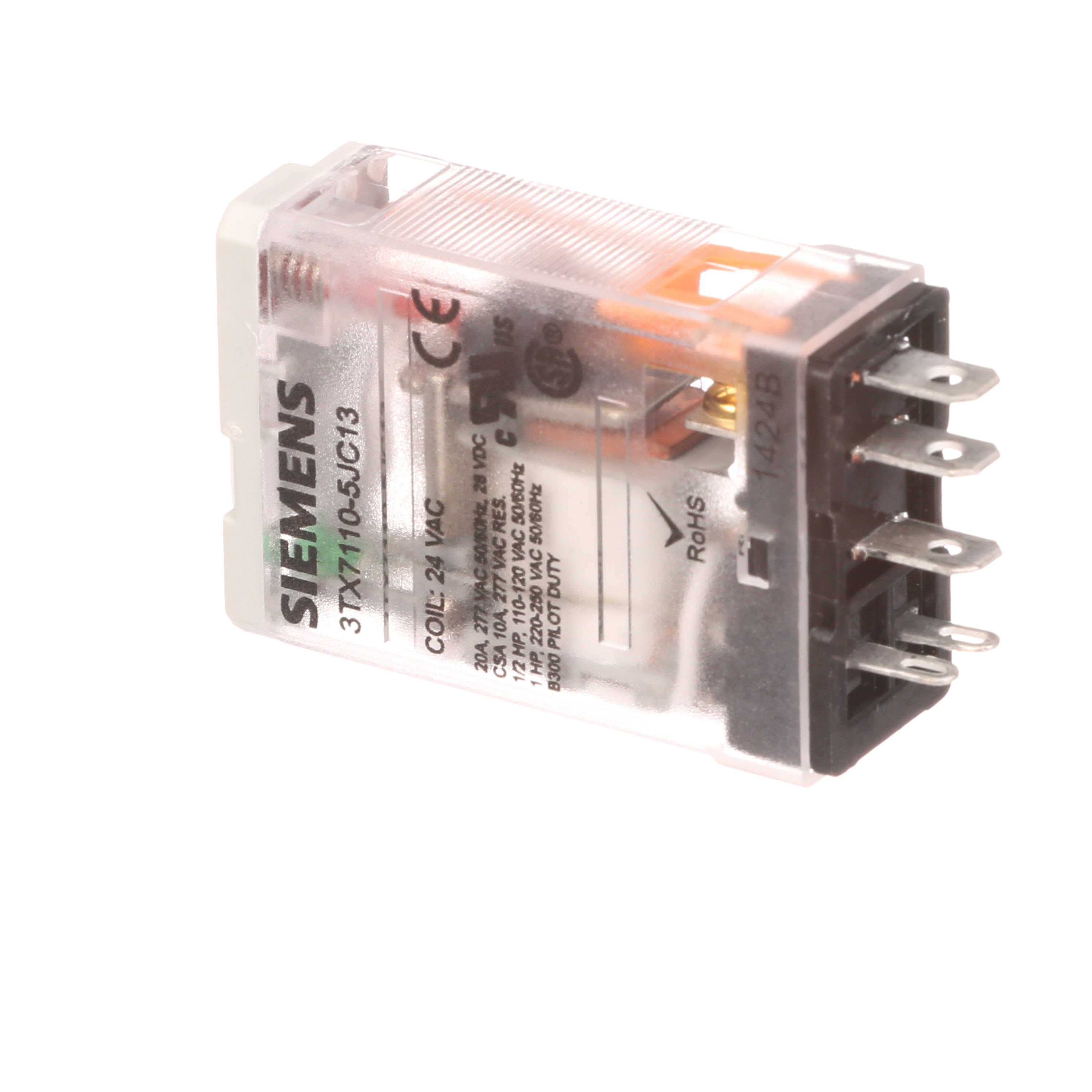 SIEMENS FURNAS ELECTRIC CO 3TX7110-5JC13 PLUG-IN RELAY
