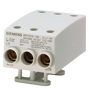 SIEMENS FURNAS ELECTRIC CO 3RV1915-5B BUSBAR