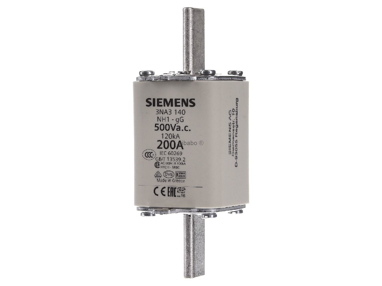 SIEMENS 3NA3140 FUSE LINK
