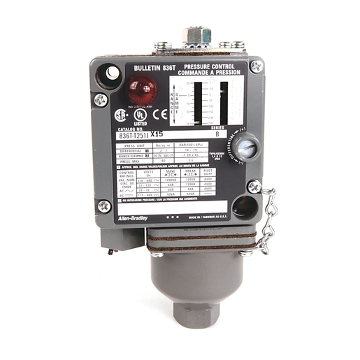 ALLEN BRADLEY 836T-T254JX4X3 PRESSURE SWITCH