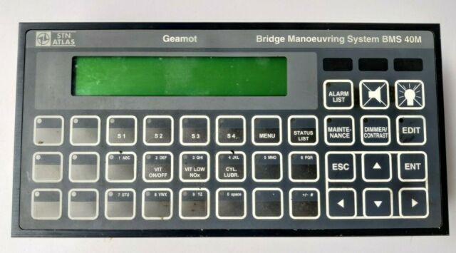 SAM ELECTRONICS GEAMOT BRIDGE MANOEUVRING SYSTEM BMS 40M REV D LYNGSO MARINE