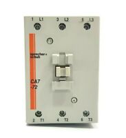 SPRECHER + SCHUN CA7-72-00-24Z CONTACTOR 3 MAIN POLES 690VAC 440VDC CA7720024Z