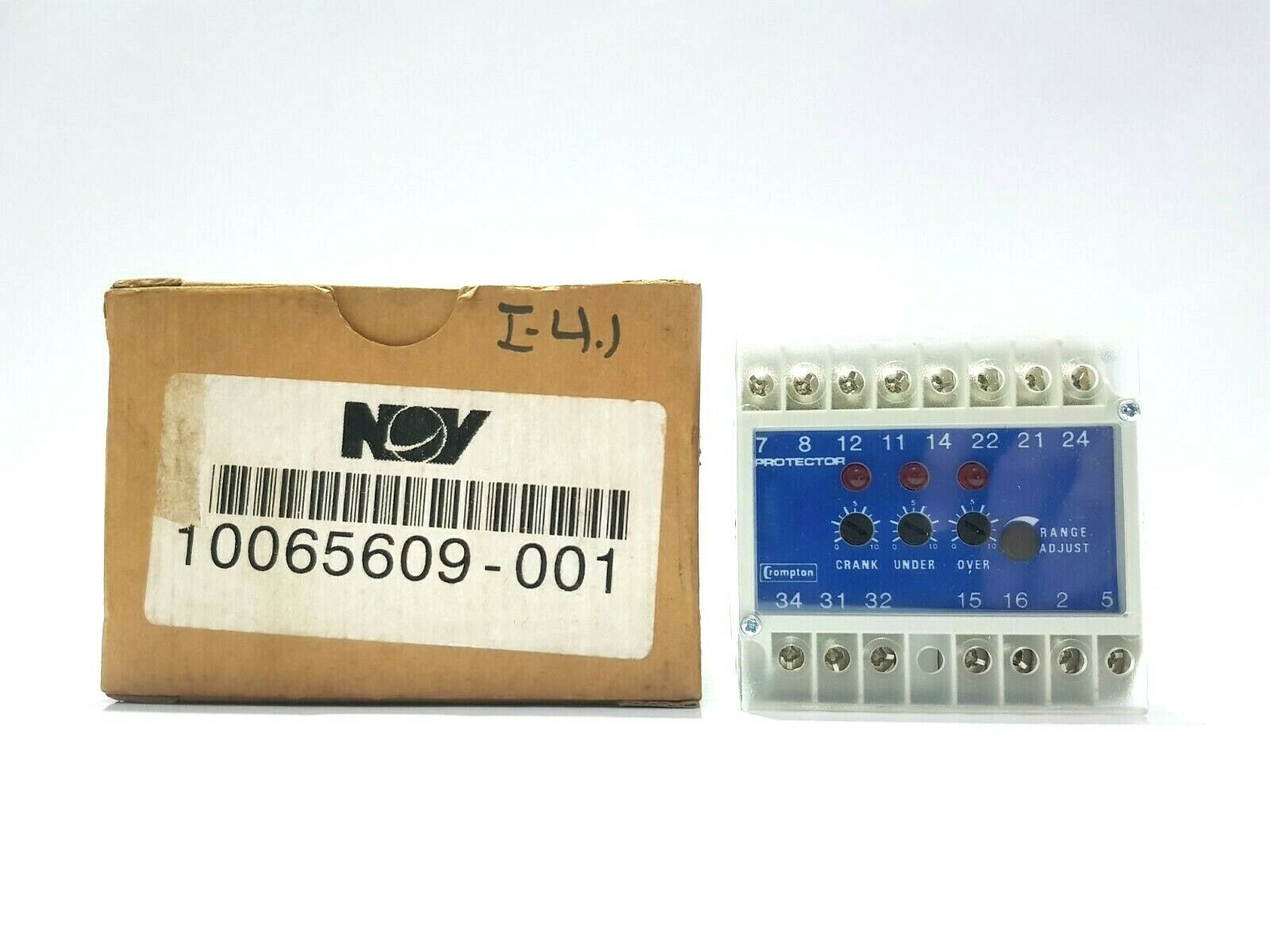 CROMPTON 253-PH3U PROTECTOR TRIP RELAY 253PH3U