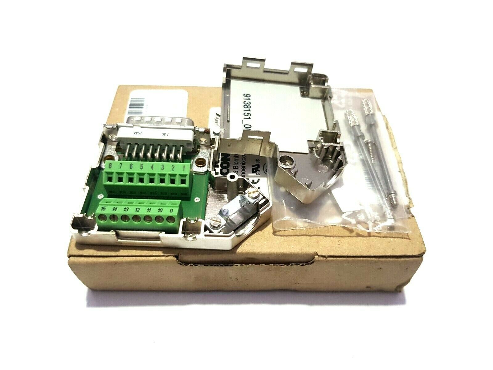 PHOENIX CONTACT SUBCON 15/M-SH SUBCON CONNECTOR 15 PIN 2761606