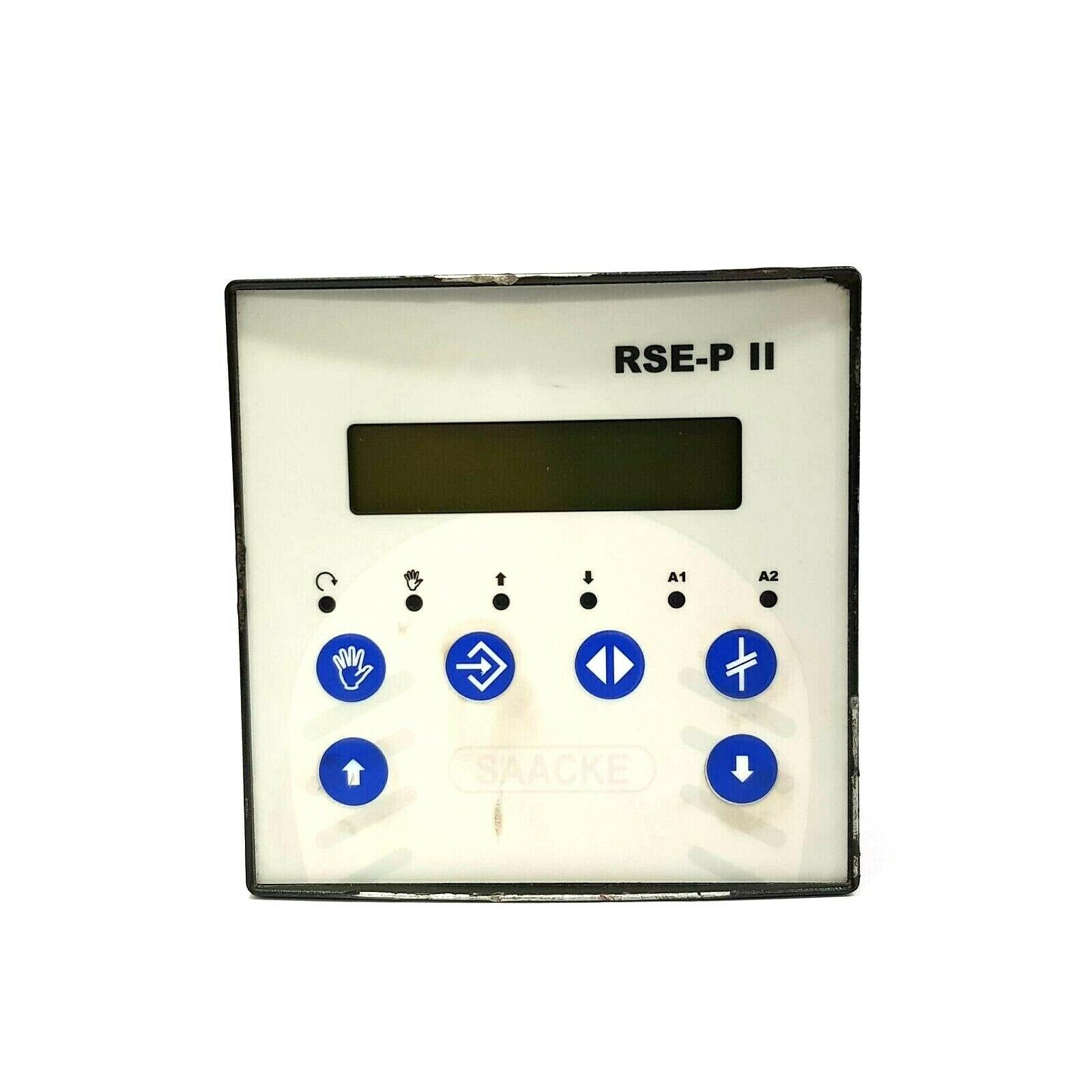 SAACKE RSE-P II CONTROLLER RSEPII