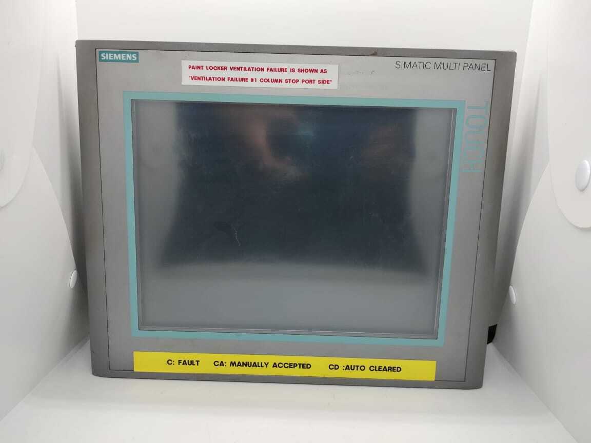 SIEMENS 6AV6 644-0AA01-2AX0 MP 377 12\'\' TOUCH PANEL