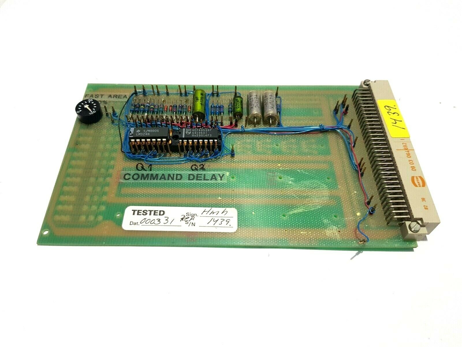 KMW BC-W00E COMMAND DELAY PCB