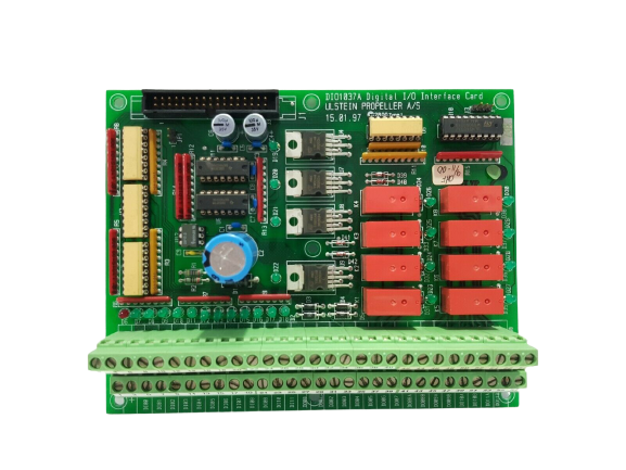 ROLLS ROYCE ULSTEIN PROPELLER DIO1037A DIGITAL I/O INTERFACE CARD REV 02.09.03