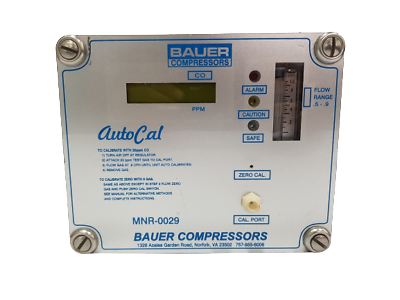 BAUER COMPRESSORS MNR-0029 CARBON MONOXIDE MONITOR WITH DISPLAY MNR0029